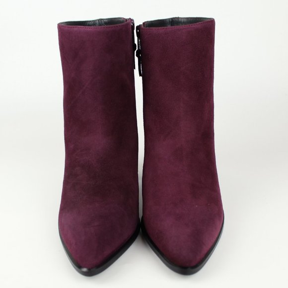 NEW Stuart Weitzman Suede Ankle Boots - Block Heel for Fall Work or Weekend - Picture 7 of 14